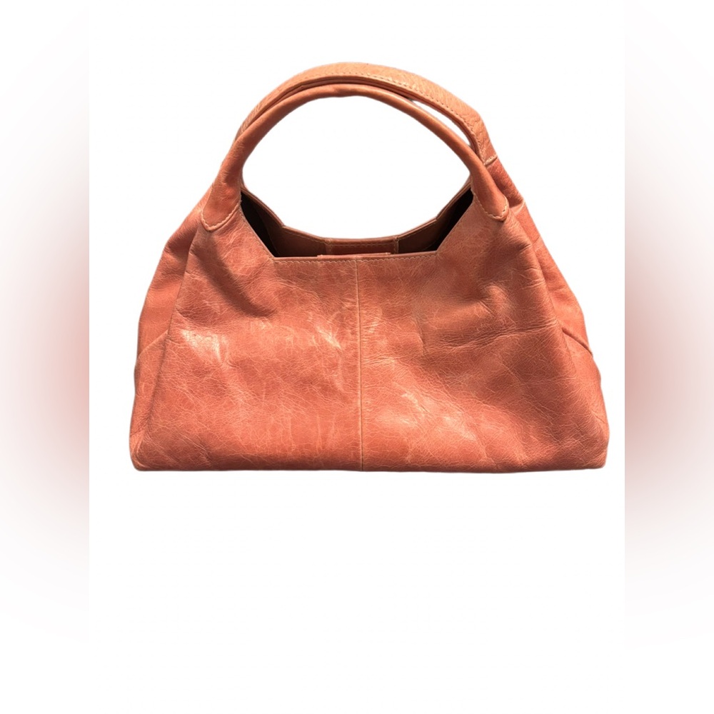 Aldo Vintage-Inspired Structured Shoulder Bag Salmon Pink